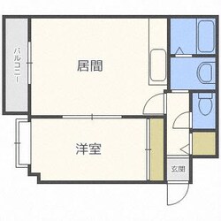 クリスタル北２４条の物件間取画像